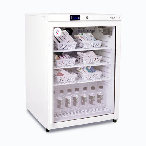 Bromic MediFridge Display Fridge 145L MED0140GD-NR