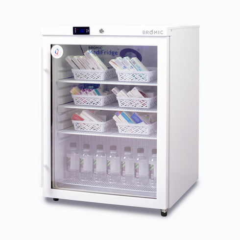Bromic MediFridge Display Fridge 145L MED0140GD-NR