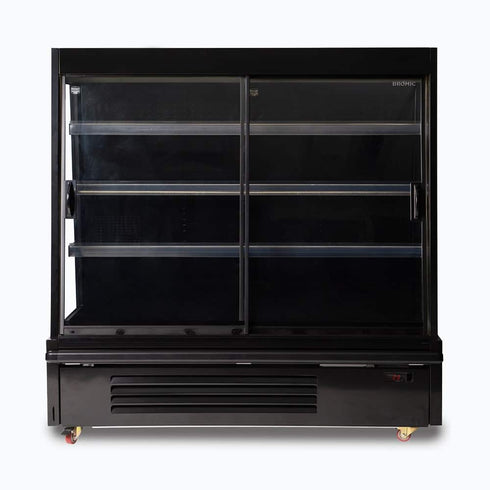 Bromic Semi Vertical Display Fridge – Gondola – 1580mm – 2 Doors – Sliding - SVM1580SD-NR