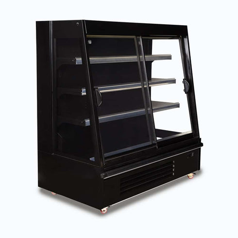 Bromic Semi Vertical Display Fridge – Gondola – 1580mm – 2 Doors – Sliding - SVM1580SD-NR