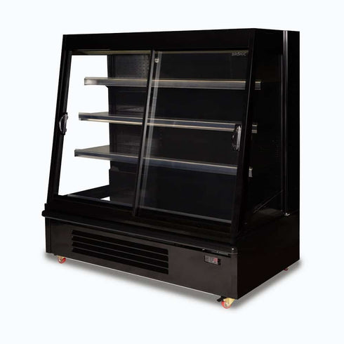 Bromic Semi Vertical Display Fridge – Gondola – 1580mm – 2 Doors – Sliding - SVM1580SD-NR