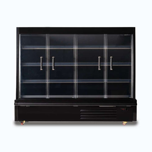 Bromic Semi Vertical Display Fridge – 1875mm – 4 Doors – Hinged - SVM1875HD-NR