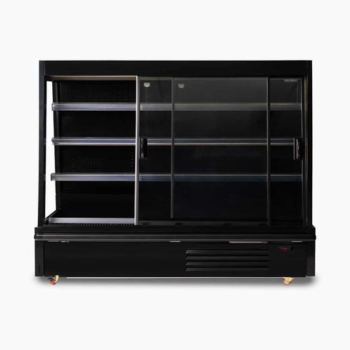 Bromic Semi Vertical Display Fridge – 1875mm – 2 Doors – Sliding - SVM1875SD-NR