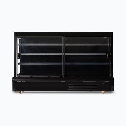 Bromic Semi Vertical Display Fridge – 2500mm – 4 Doors – Sliding - SVM2500SD-NR