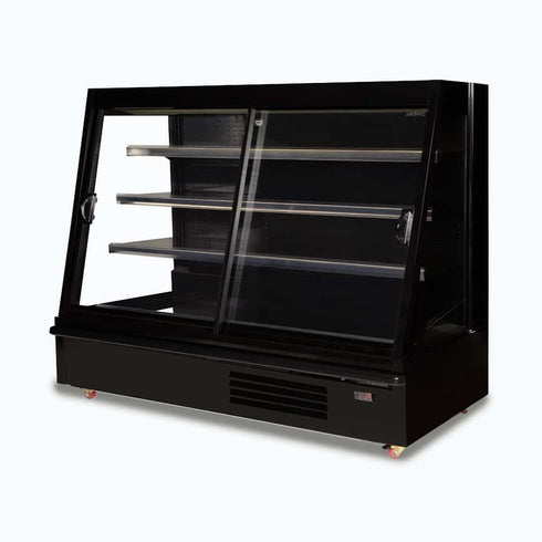 Bromic Semi Vertical Display Fridge – 2500mm – 4 Doors – Sliding - SVM2500SD-NR