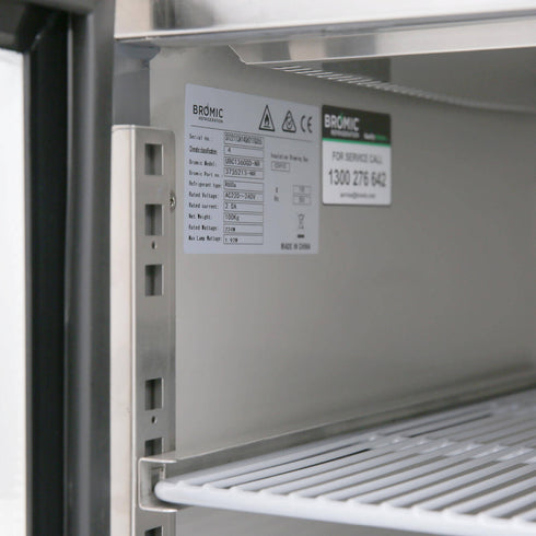Bromic Underbench Storage Chiller 282L LED - UBC1360SD-NR