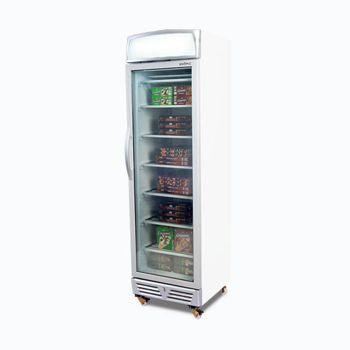 Bromic Upright Display Freezer with Lightbox 300L - UF0374LS-NR
