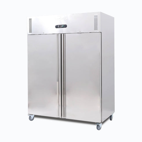 Bromic Gastronorm Stainless Steel 1300L Upright Storage Freezer - UF1300SDF-NR
