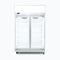 Bromic Flat Glass Door 976L LED Upright Display Chiller - GD1000LF