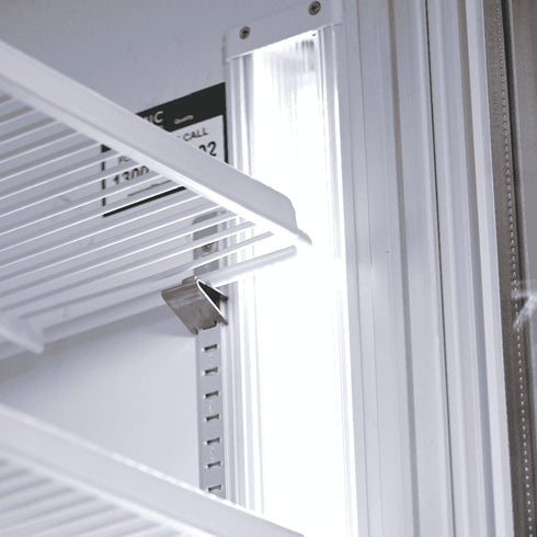 Bromic Flat Glass Door 690L LED Display Chiller GM0690LW