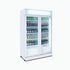 Bromic Upright Display Fridge 885L LED Lightbox Flat Glass Door White - GM0900LWECO