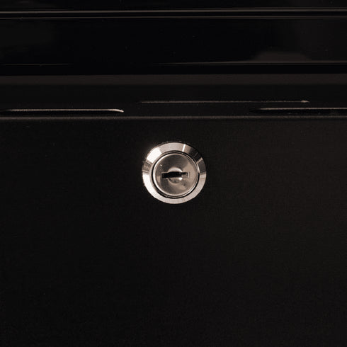 Bromic Cassette Flat Glass Door LED Display Chiller Black - GM1000LBCAS