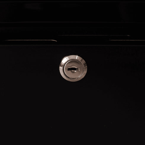 Bromic Upright Display Fridge 885L LED Lightbox Flat Glass 2 Doors Black - GM0900LBECO