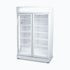 Bromic Upright Display Fridge 885L LED Lightbox Flat Glass Door White - GM0900LWECO