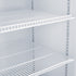 Bromic Upright Display Fridge 885L LED Lightbox Flat Glass Door White - GM0900LWECO