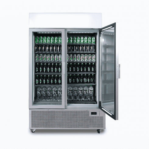 Bromic Vertical Display Chiller with Lightbox 1082Lt - GM1100LS-NR