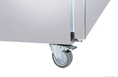 Thermaster Three Door SS Upright Display Freezer - SUF1500