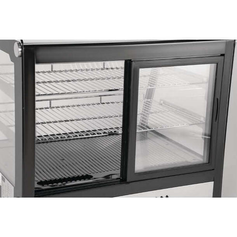 Polar G-Series Countertop Food Display Fridge Black 160Ltr - GP291-A