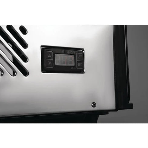 Polar G-Series Energy Efficient Countertop Food Display Fridge Black 120Ltr GP292-A