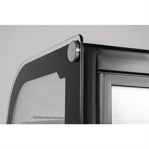 Polar G-Series Energy Efficient Countertop Food Display Fridge Black 120Ltr GP292-A