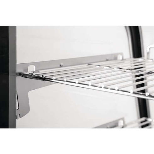 Polar G-Series Countertop Food Display Fridge Black 160Ltr - GP291-A