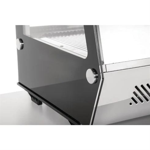 Polar G-Series Energy Efficient Countertop Food Display Fridge Black 120Ltr GP292-A