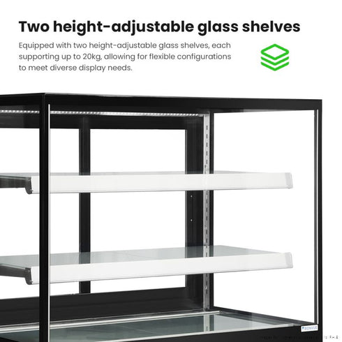 Bonvue Elite Cold Displays with 2 shelves - CL1200-2S