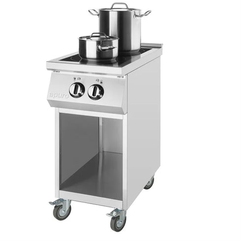 Apuro Freestanding 2 Zone Induction Hob - CU487-A