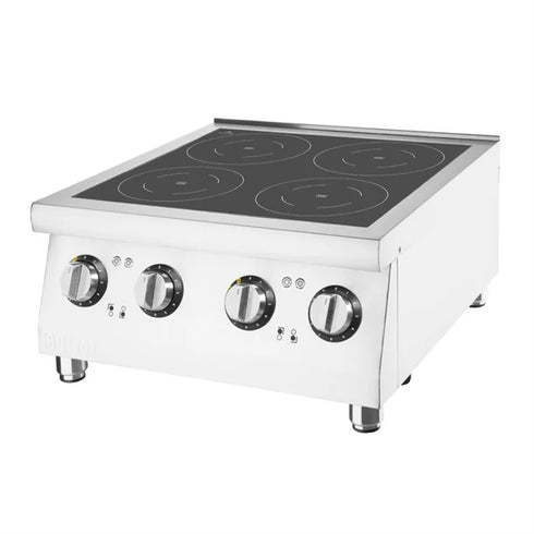 Apuro 4 Zone Induction Hob 2 x 3kW - CU558-A