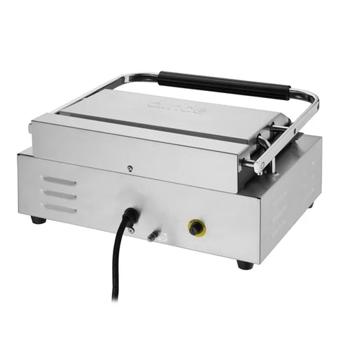 Apuro Bistro Large Ribbed Contact Grill - CU602-A