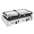 Apuro Double Contact Grill Ribbed Plates with Timer - CU611-A