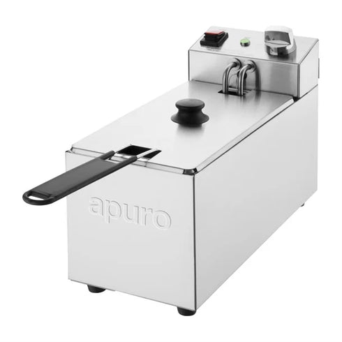 Apuro Single Tank Fryer - 3Ltr - 2kW - CU614-A