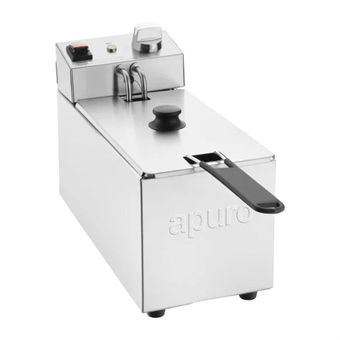 Apuro Single Tank Fryer - 3Ltr - 2kW - CU614-A