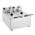 Apuro Twin Tank Fryer - 2x3Ltr - 2x2kW - CU615-A