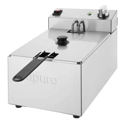 Apuro Single Tank Fryer - 5Ltr - 2.8kW - CU617-A