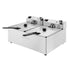 Apuro Twin Tank Fryer - 2x5Ltr - 2x2.8kW - CU619-A