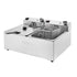 Apuro Twin Tank Fryer - 2x5Ltr - 2x2.8kW - CU619-A