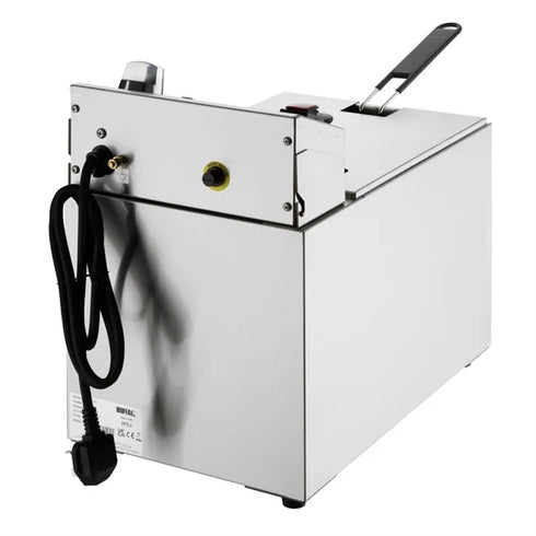 Apuro Single Tank Electric Fryer with Timer - 8Ltr - 2.9kWCU620-A