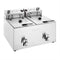 Apuro Twin Tank Electric Fryer with Timer - 2x8Ltr - 2x2.9kW - CU621-A