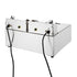 Apuro Double Electric Fryer with Timer 2x5Ltr - CU624-A