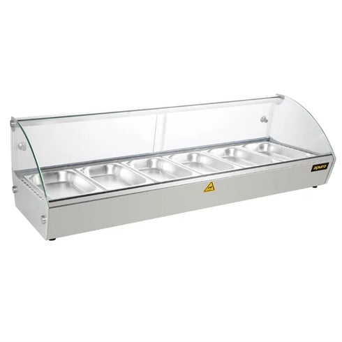 Apuro Countertop Heated Food Display 1127mm - CW148-A