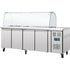 Polar U-Series Four Door Refrigerated Gastronorm Saladette Counter CT395-A