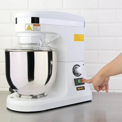 Apuro White Planetary Mixer 7Ltr - DB266-A