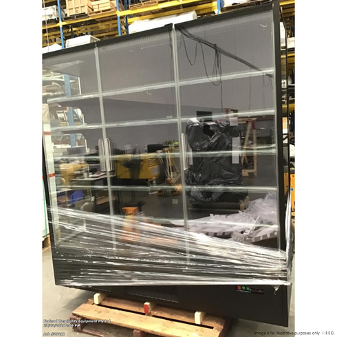 2NDs: Thermaster Supermarket Panorama 3 Door Chiller Display - DC-187B-NSW2175