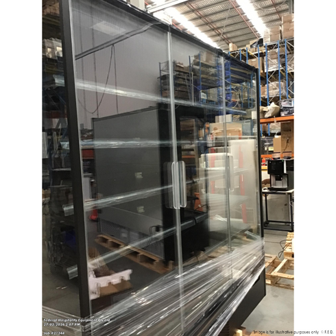 2NDs: Thermaster Supermarket Panorama 3 Door Chiller Display - DC-187B-NSW2175