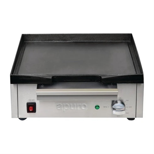 Apuro Cast Iron Countertop Electric Griddle - DC900-A