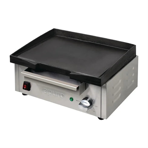 Apuro Cast Iron Countertop Electric Griddle - DC900-A