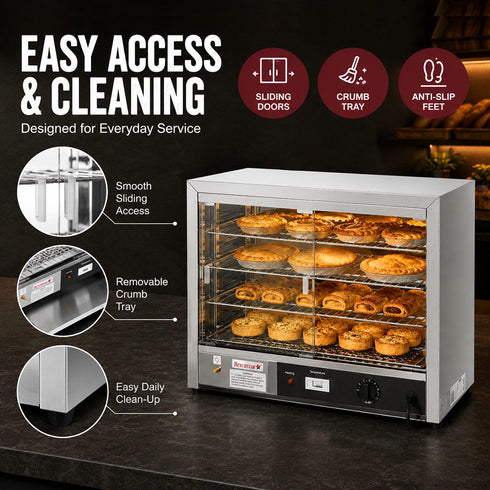 Benchstar Pie Warmer & Hot Food Display - DH-580E