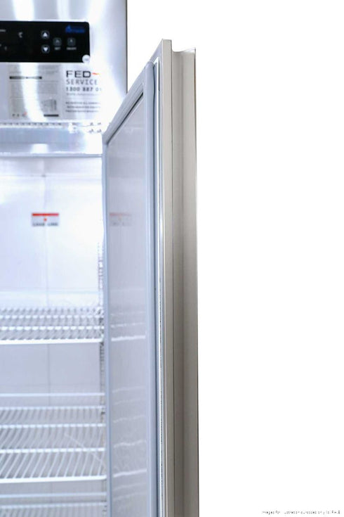 Thermaster Three Door SS Upright Display Freezer - SUF1500
