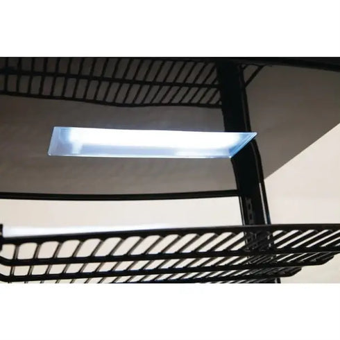 Polar C-Series Energy Efficient Curved Door Display Fridge Black - 86Ltr CX574-A